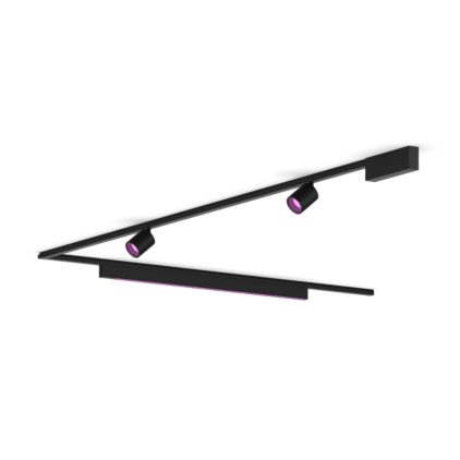 Perifo L-shaped ceiling base kit (2 spots, 1 light bar)