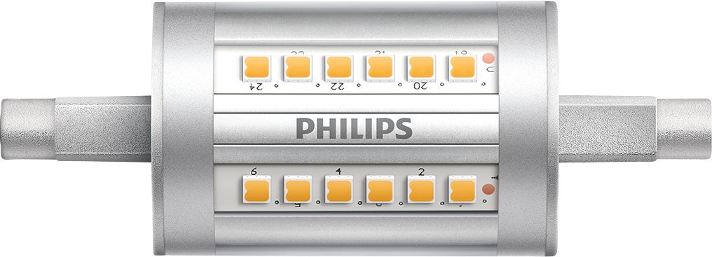 Lampada LED CorePro Linear ND 7,5 60W 830 Illumina il tuo spazio 220V R7s  78mm, Philips