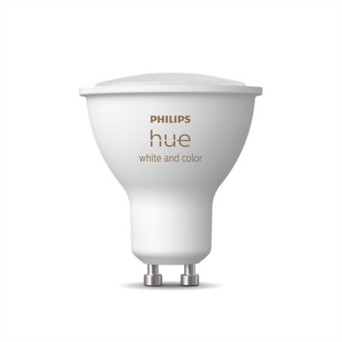 Philips Hue GU10 Smart Light Bulb White and Color Ambiance