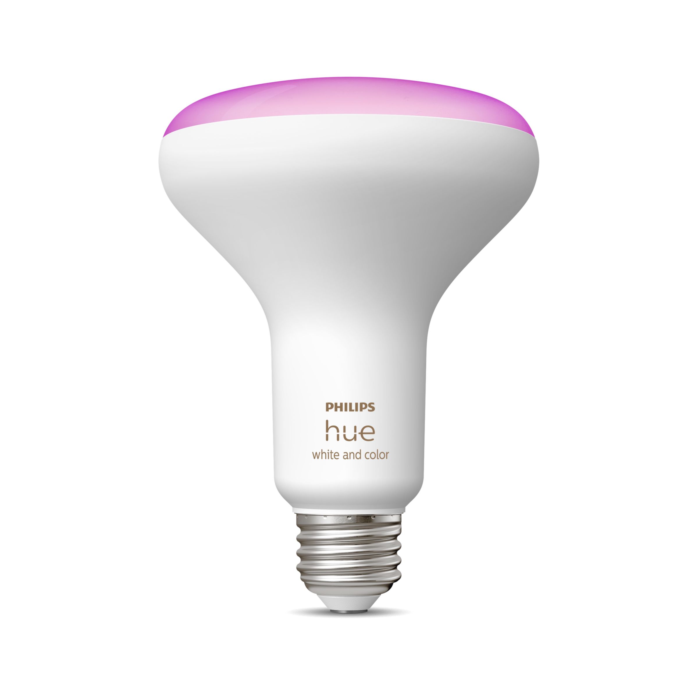 Hue 1-pack BR30 E26 LED Bulb White and Colour Ambiance | Philips