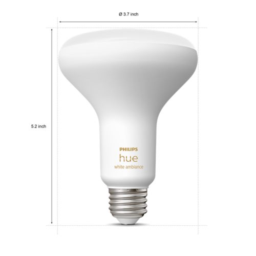 Philips Hue Colour and White Ambience Light Smart Light Bulb - E27 Fit –  iO-WE