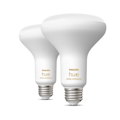 Hue 2-pack BR30 E26 LED Bulb - White Ambiance