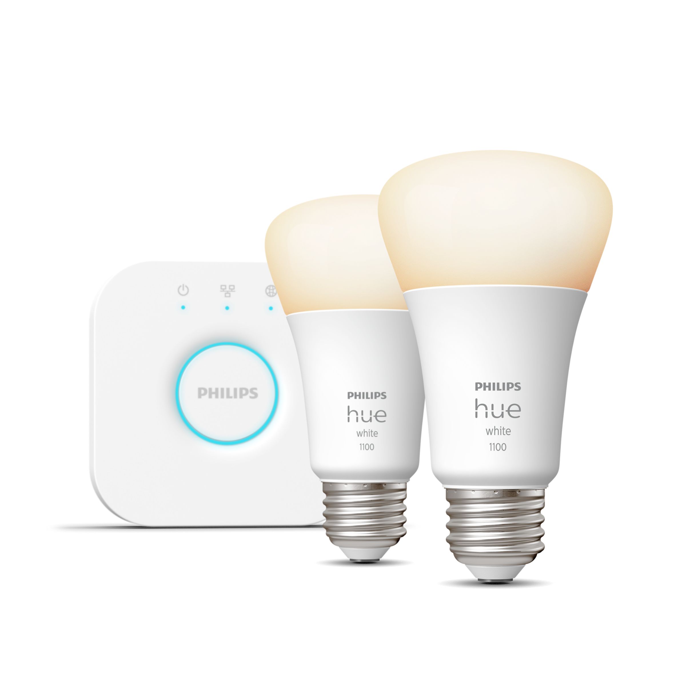 Philips Hue Smart 60W A19 LED Bulb - White and Color Ambiance  Color-Changing Light - 2 Pack 