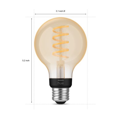 Hue single filament deals bulb