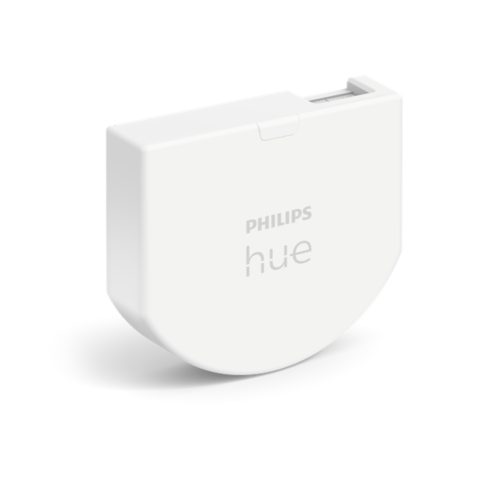 Philips Hue Wall Tap Dial Light Switch, Portable, White - 1 Pack