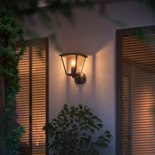 Philips - Hue Outdoor White Hue Wall US Light Black | Lantern Inara