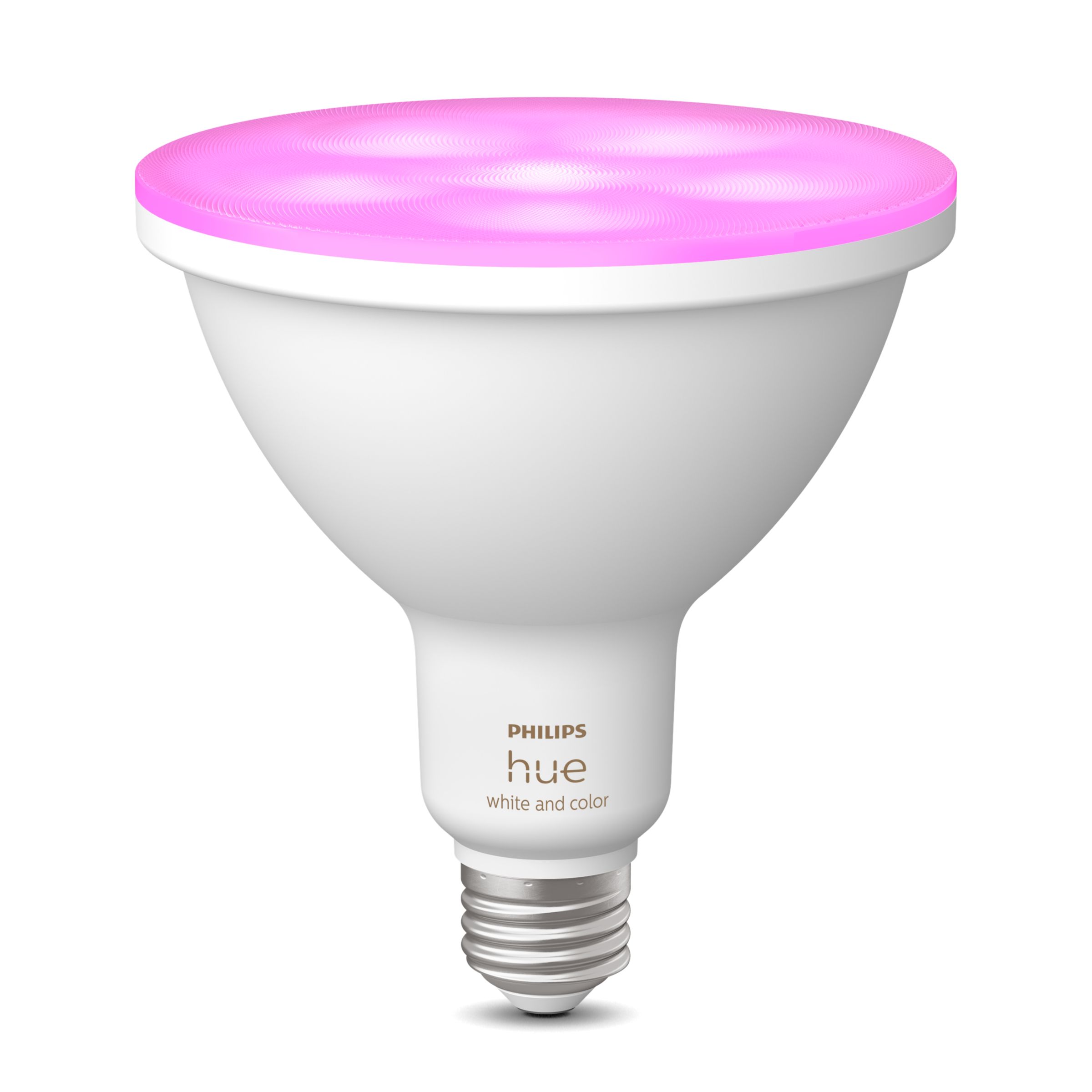 Philips - Hue PAR38 100W Smart LED Bulb - White and Color Ambiance