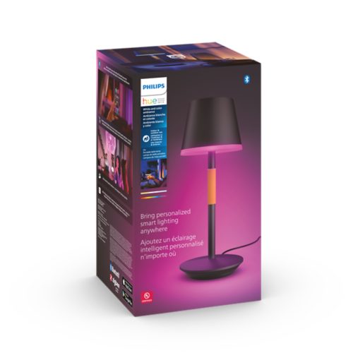 Hue 576447 Philips Go White Portable Table Lamp