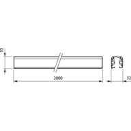 Dimension Drawing (without table) - RCS750 3C L2000 WH (XTS4200-3)