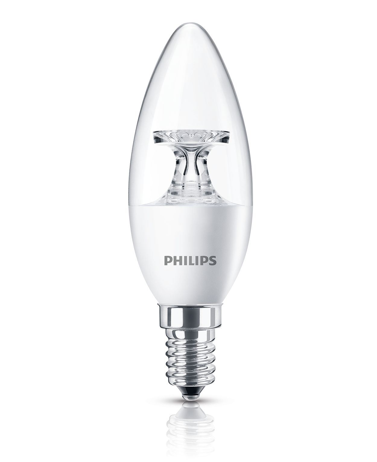 PHILIPS Hue White LED E14 candle/luster, 5.7 Watt double pack -  8719514356771