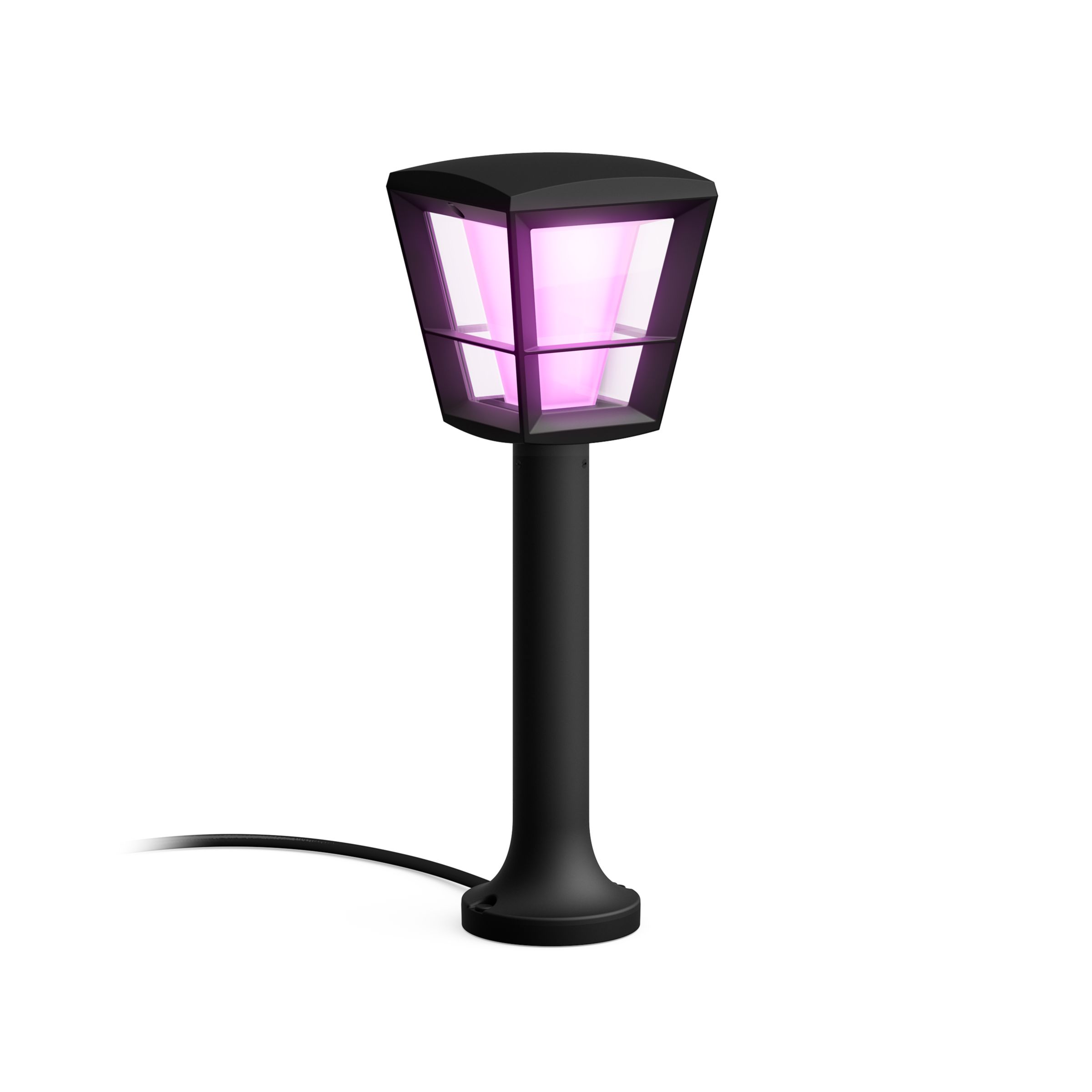 Ambiance Pedestal Outdoor Econic | US Hue Hue Philips and White Colour LED