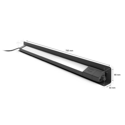 Amarant linear outlet spotlight