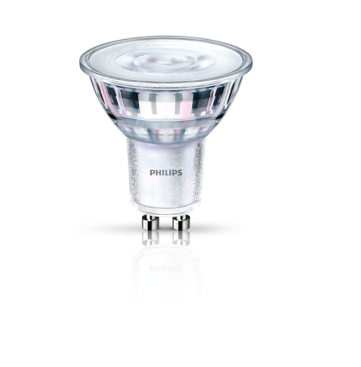 Philips Classic LED spot 2.1-50W GU10 CRI80 EEK A • LED lamps at LEDs.de