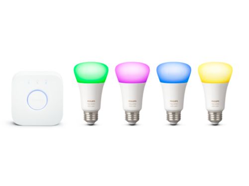 Philips Hue White and Color Ambiance A21 Bulb (1600 lumens) Smart LED bulb  with Bluetooth® at Crutchfield
