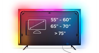 Hue white and color ambiance deals play gradient lightstrip 55 inch