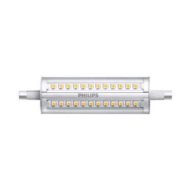 Prolite LED 118mm Linear 14W R7s Dimmable Warm White Clear