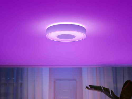 Hue in store ceiling lights