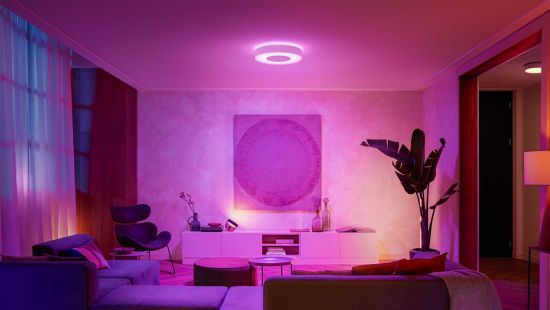 Philips Hue Infuse plafonnier LED 53W 42cm dimmable blanc