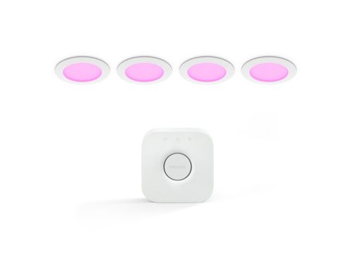 Bundle: Slim downlight (4) + Bridge