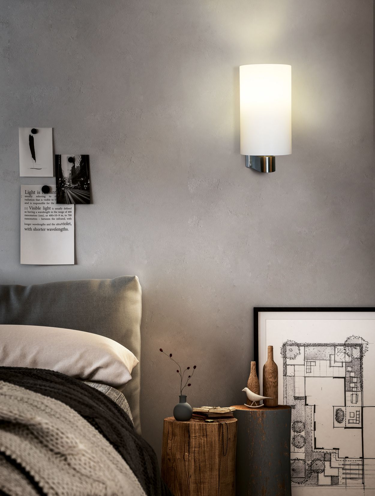 Philips bedside wall hot sale lamp