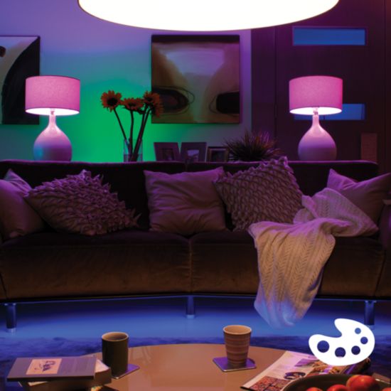 Philips Hue White, ampoule LED connectée E27, équivalent 60W, 800