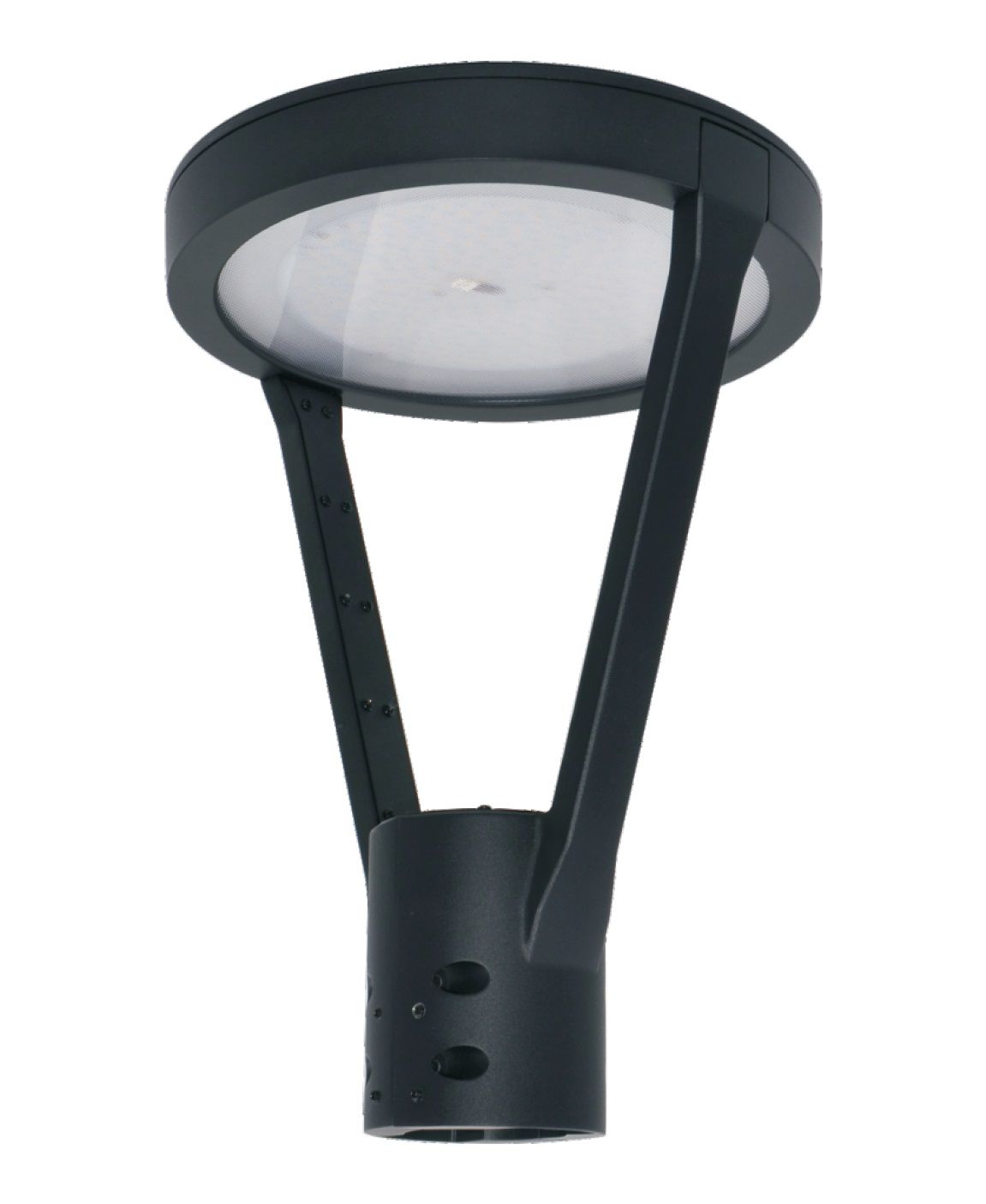 Led post deals top light fixture