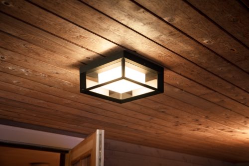 Applique montante extérieur module led 1200 Lm noir Econic PHILIPS HUE