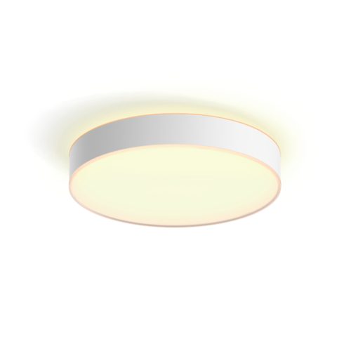 Plafonnier LED Philips Hue Enrave 1 x 19,2 W blanc - HORNBACH