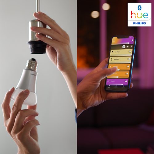 Philips hue white and deals colour ambiance gu10