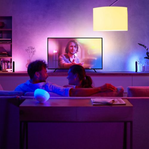 The new Philips Hue lightstrip mounts to your TV and syncs with what's  on-screen - The Verge