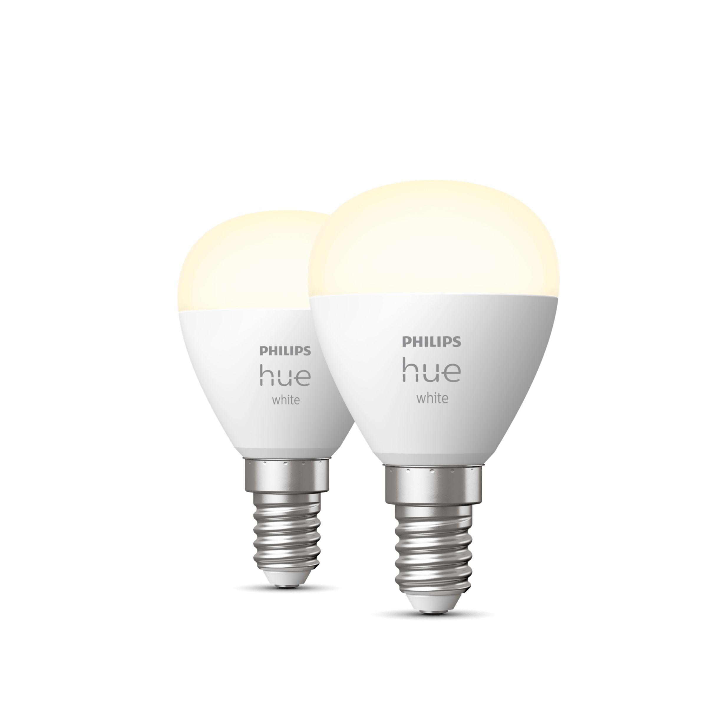 Confezione da 2 lampadine sferiche LED Hue E14 - Bianco