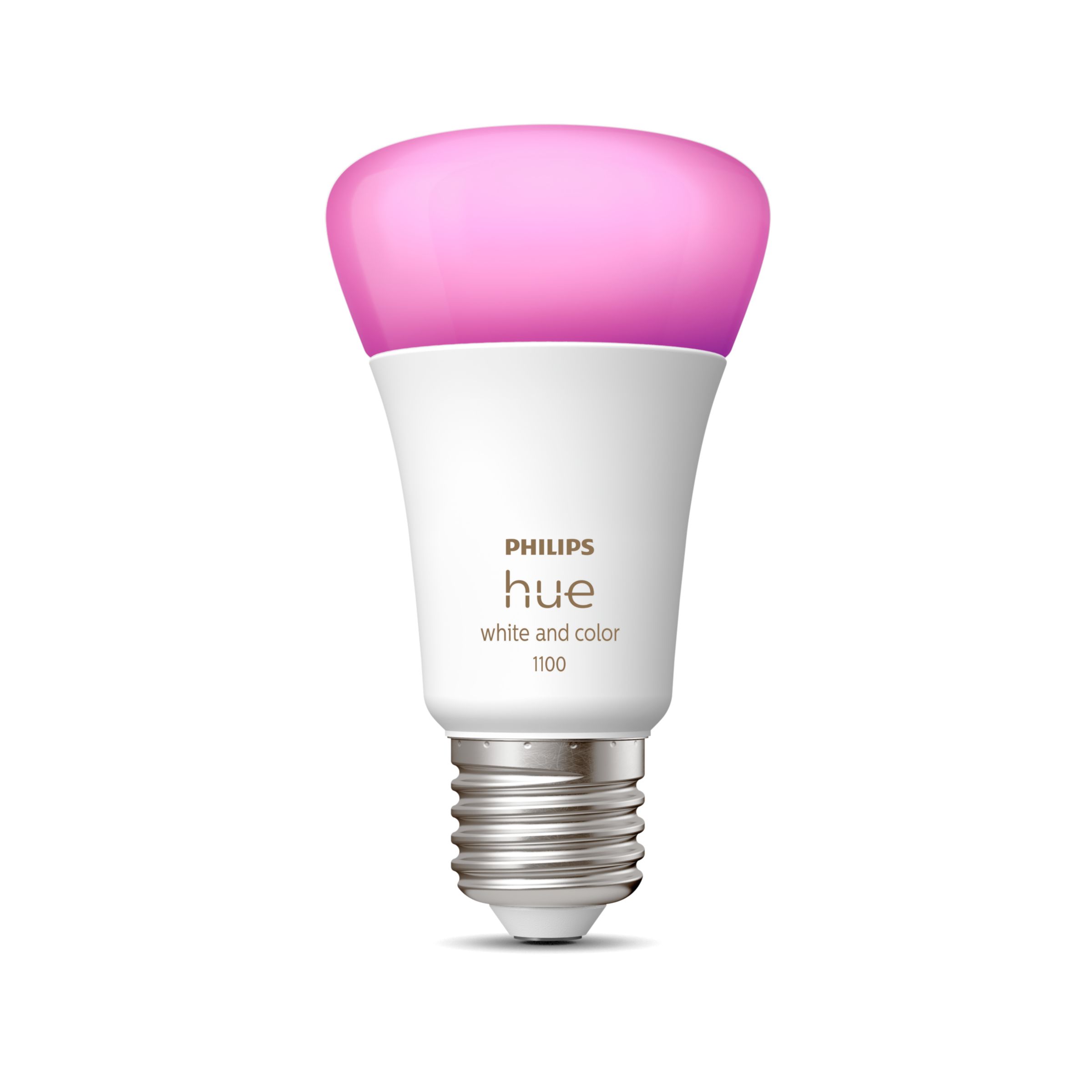 Pack Philips Hue : 3 Ampoules White & Color Ambiance E27 (1100 lm) + Pont  de connexion + Lampe Go V2 –