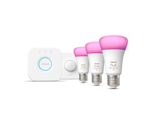 Philips Hue Blanco y Color E27 A60 11 W Bluetooth x 1 - Bombillas  inteligentes - LDLC