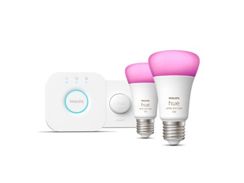 PHILIPS Hue White and Color Ambiance LED E14, 5.3 Watt double pack -  8719514356719