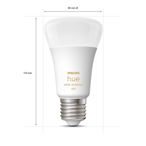 Bombilla LED E27 100W Regulable A60 de Philips