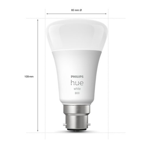 Hue A60 B22 9W LED Bulb – White