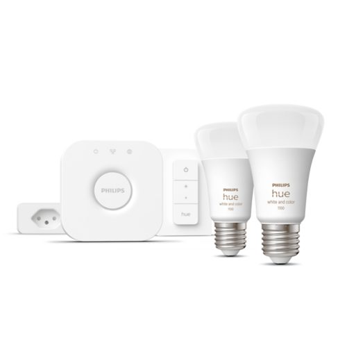Philips Hue Go Lampe portable connectée White and Color Compatible  Bluetooth, fonctionne avec Alexa, Google Assistant et Apple Homekit