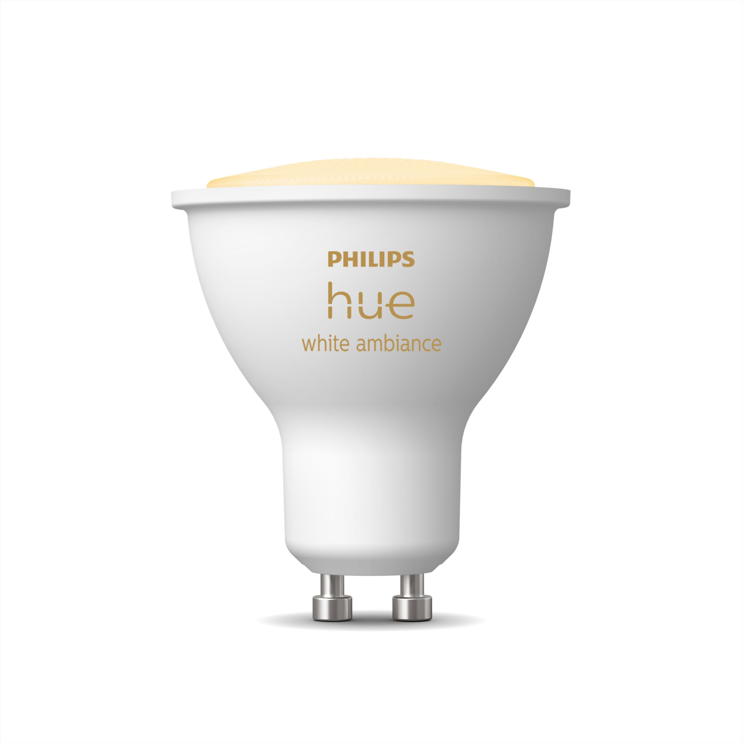 Philips HUE 60W Equiv. GU10 White Ambiance (2200-6500K) Dimmable