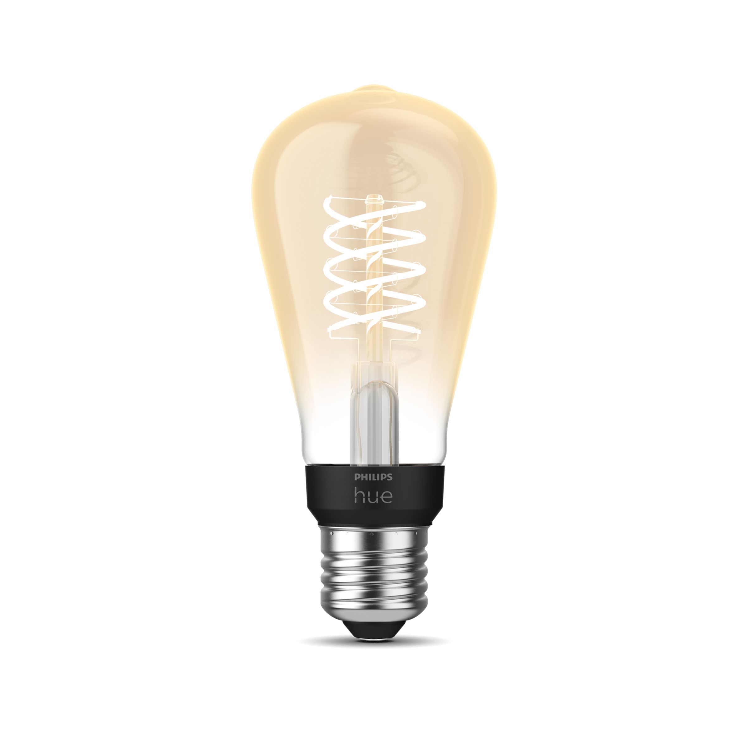 Hue E27 ST64 Edison LED Bulb – White Filament | Philips Hue UK