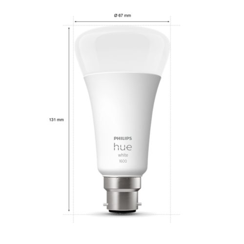 Hue A67 B22 LED Bulb - White | Philips Hue NZ