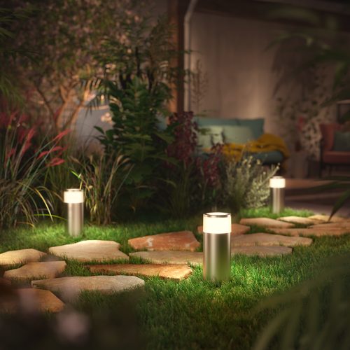 Philips hue white and color ambiance deals calla outdoor pathway light extension