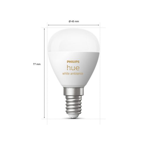 Philips Hue White & Color Ambiance Flame E14 Bluetooth x 2 - Bombillas  inteligentes - LDLC