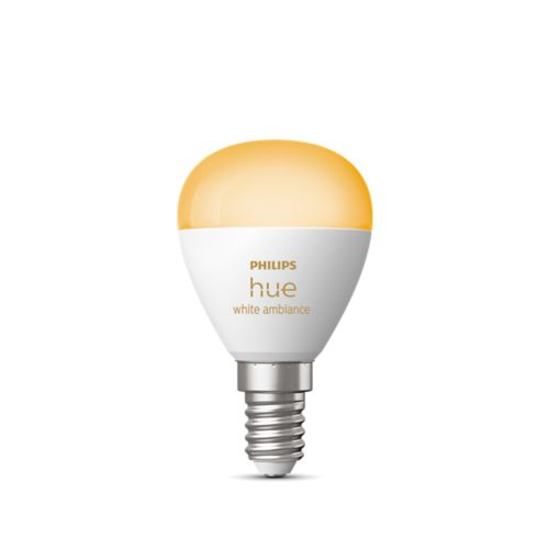 Philips Hue White Ambiance Kit 2 Ampoules LED Connectées E27 Blanc Chaud à  Froid