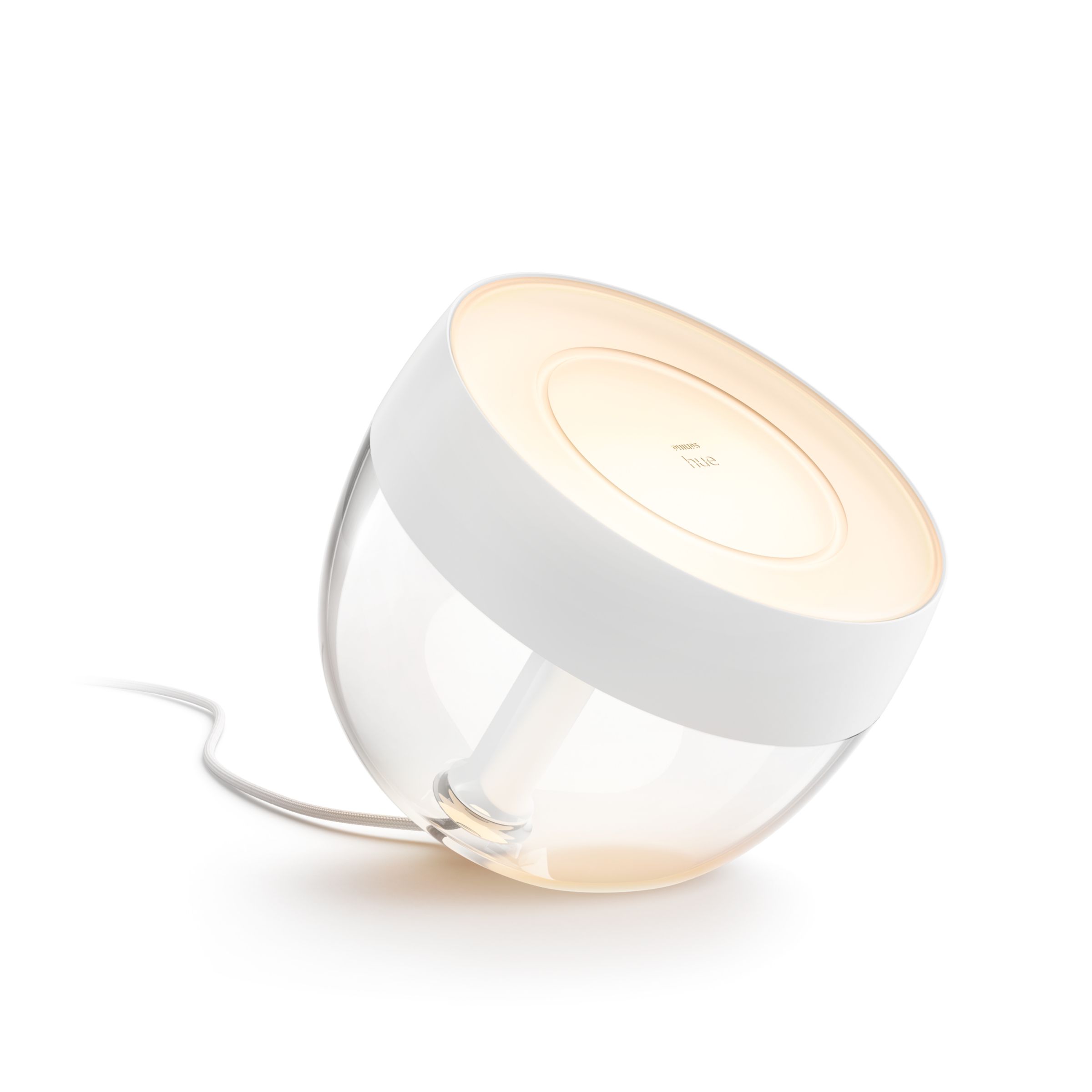 Lampe de table, kit d'extension Philips Hue Ambiance White & Color Iris LED  Noir, Transparent 8719514264489