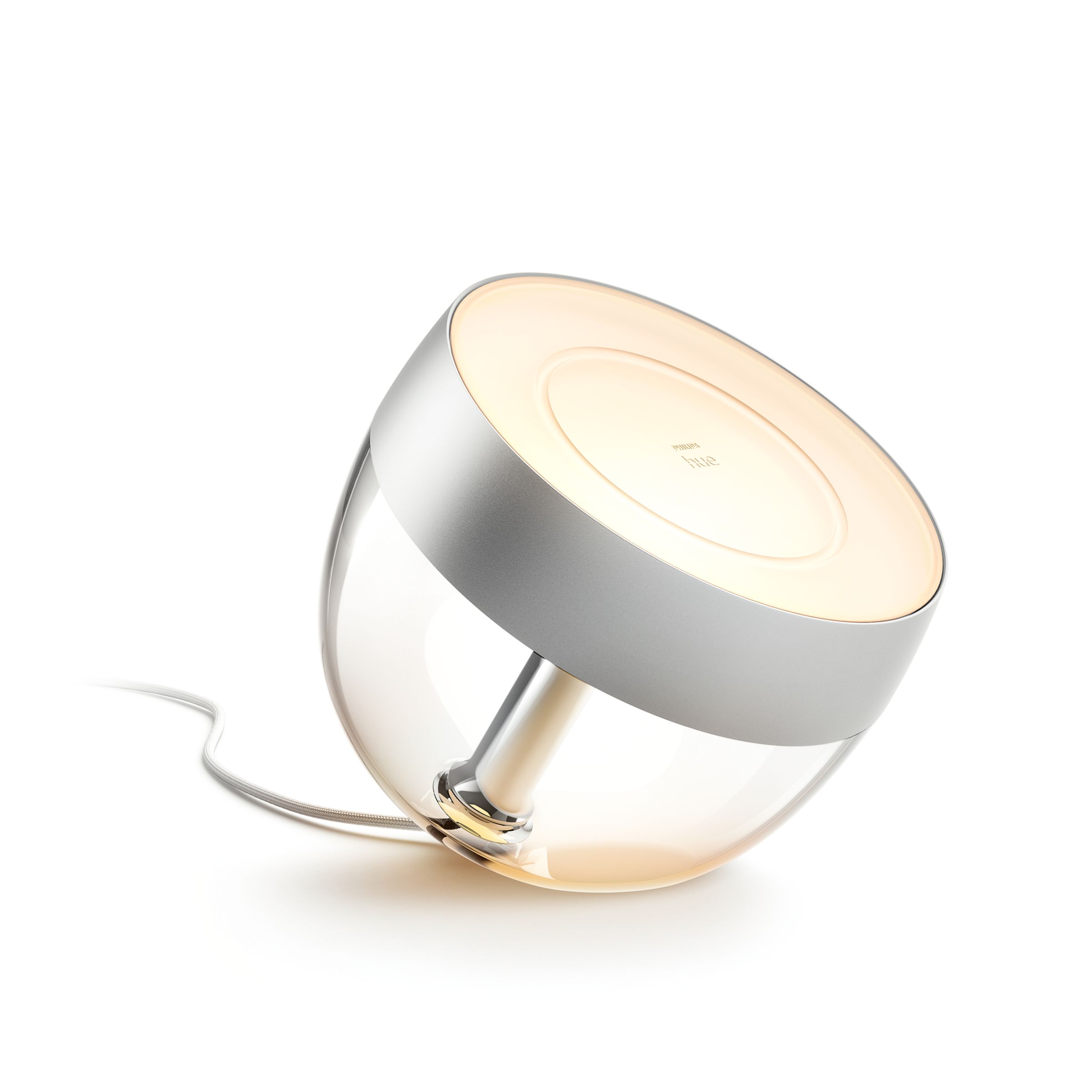 Hue Iris Table Lamp Silver Special Edition | Philips Hue