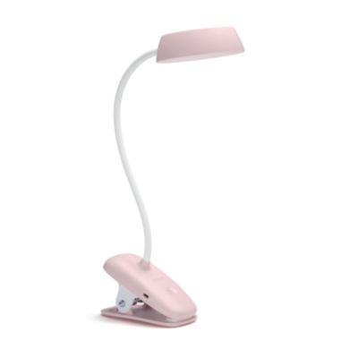 Lampada da scrivania LED CLIP 38cm 3W bianco