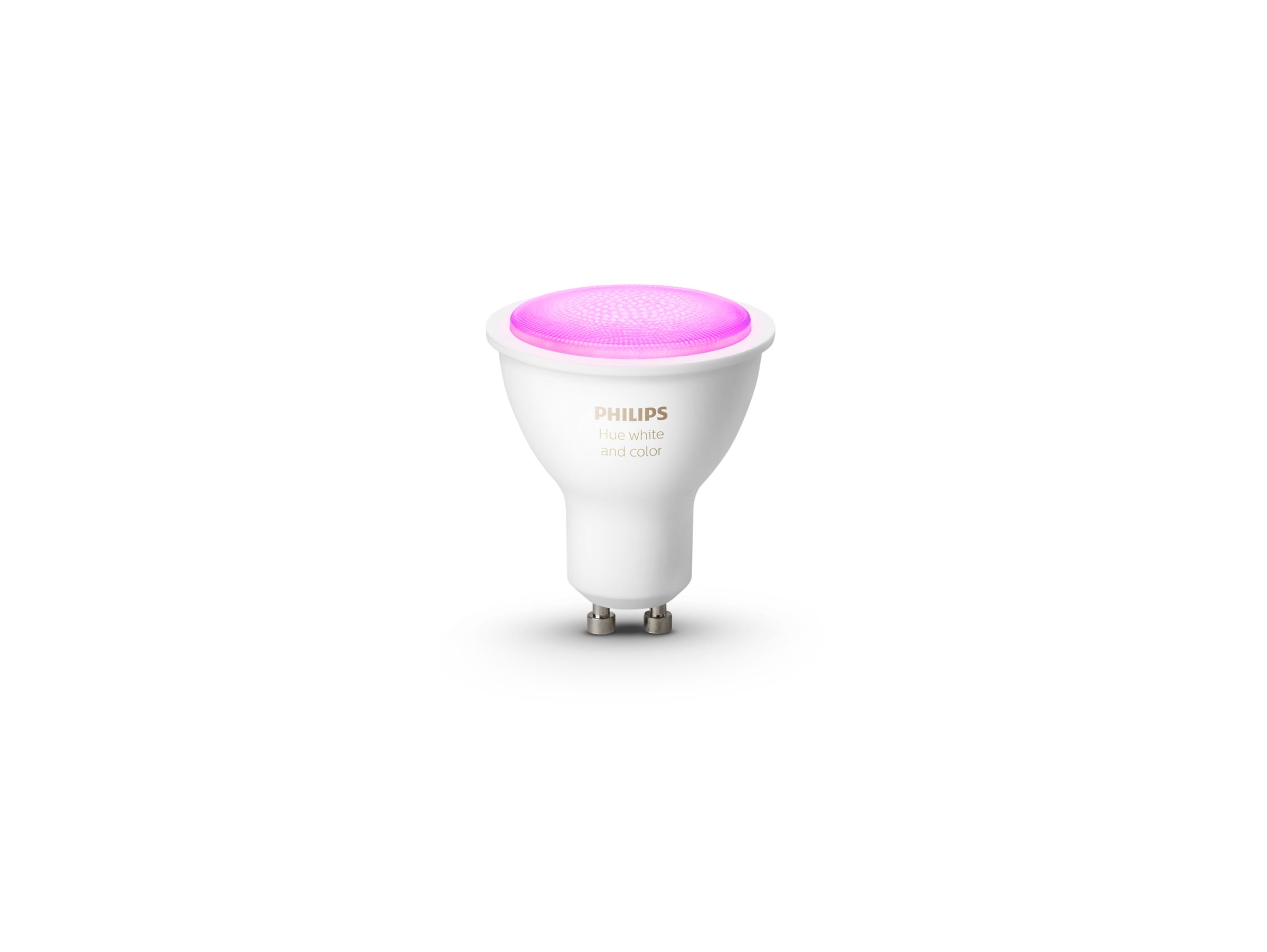 Hue GU10 LED Bulb - White and colour ambiance