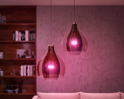 Hue Starter Kit: 4-pack LED Bulbs + Hue Bridge