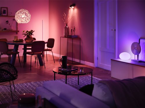 Philips Hue White and Color Ambiance A19 Bluetooth 75W Smart LED Bulbs  (2-pack)