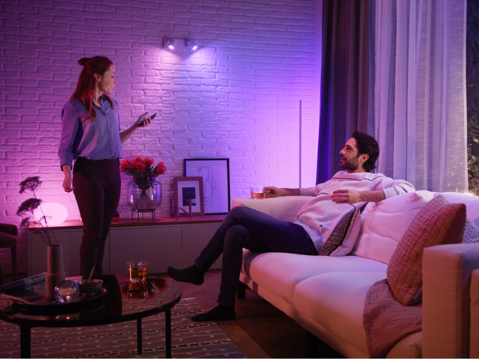 Pack Philips Hue 2 Ampolletas LED GU10Comprar